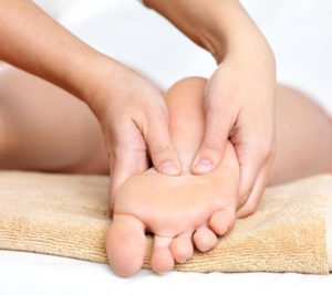 Massage des pieds
